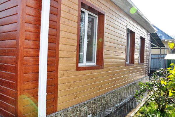 Металлосайдинг L Брус Ecosteel