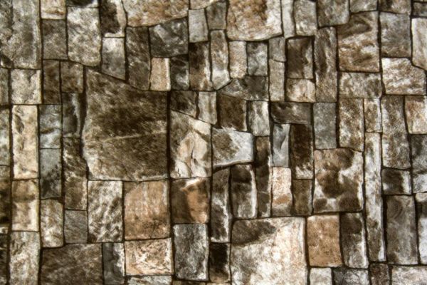 Ecosteel Белый камень продольный глянцевый