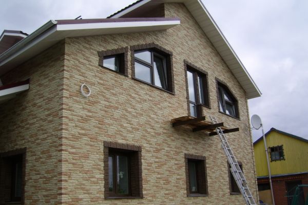 Фасадные панели NAILITE природный камень