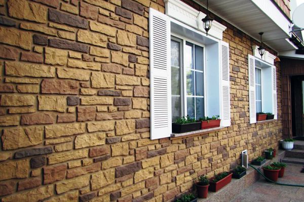 Фасадные панели NAILITE бутовый камень