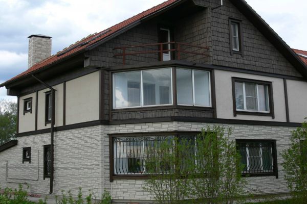 Фасадные панели NAILITE тесаный камень